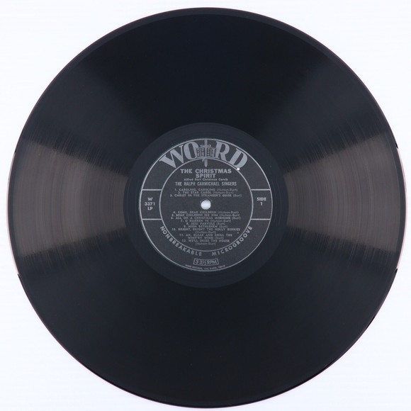 Ralph Carmichael, Christmas Spirit/Alfred Burt Christmas Carols LP Record W3371 - Picture 8 of 15